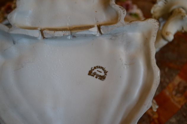 Tris di applique vintage in ceramica - Foto 9