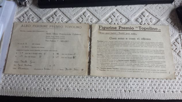 album figurine premio Topolino Ed. Elah 1936 - album vuoto - Foto 6