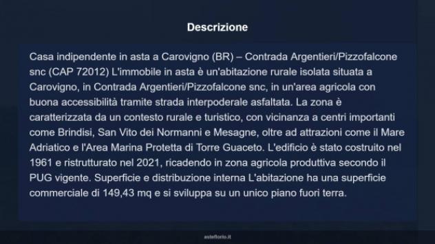 Immobile in asta di 4585 m² con più di 5 locali in vendita a Carovigno - Foto 11
