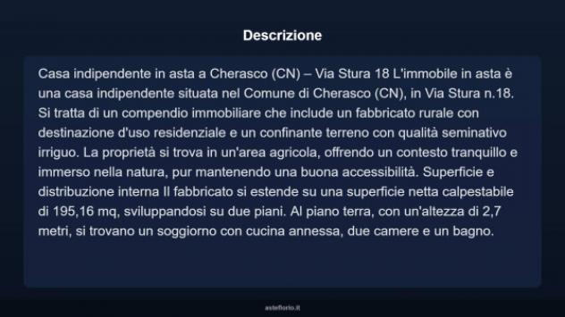 Immobile in asta di 195 m² in vendita a Cherasco - Foto 3