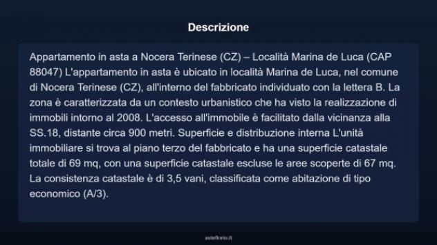 Immobile in asta di 69 m² in vendita a Nocera Terinese - Foto 4