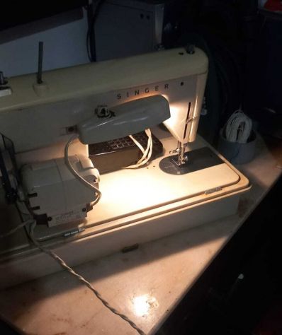 MACCHINA DA CUCIRE SINGER 267 VINTAGE - Foto 4