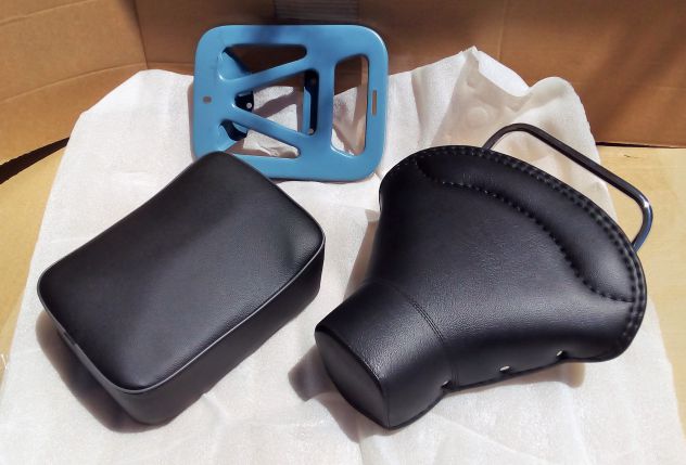 Coppia di Selle Doppia Sella e sellino Vespa 125 VNB GT 150 SPRINT GL SUPER VBB - Foto 2