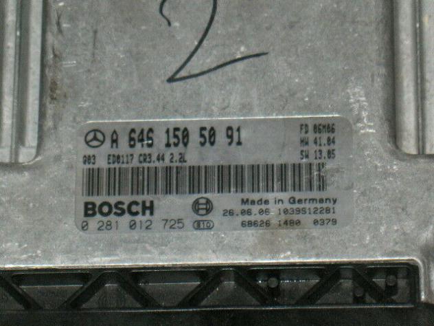 0281012725 EU MERCEDES 220 CDI BOSCH 0281012725 A6461505091 CR3.44 - Foto 4