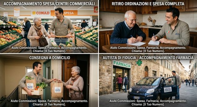 Servizio di accompagnamento e Commissioni di fiducia.