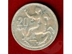 GRECIA 1960 coppia Monete Argento SPL 20 Drachma