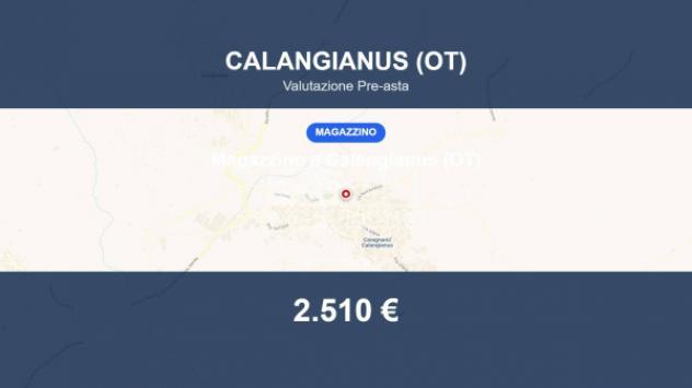 Immobile in asta di 8 m² in vendita a Calangianus
