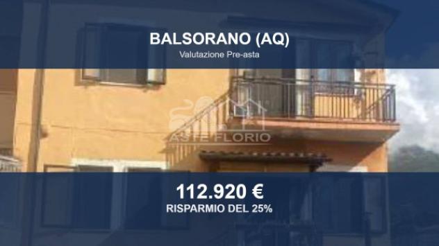 Immobile in asta di 225 m² in vendita a Balsorano