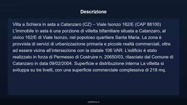 Immobile in asta di 218 m² con più di 5 locali in vendita a Catanzaro - Foto 4