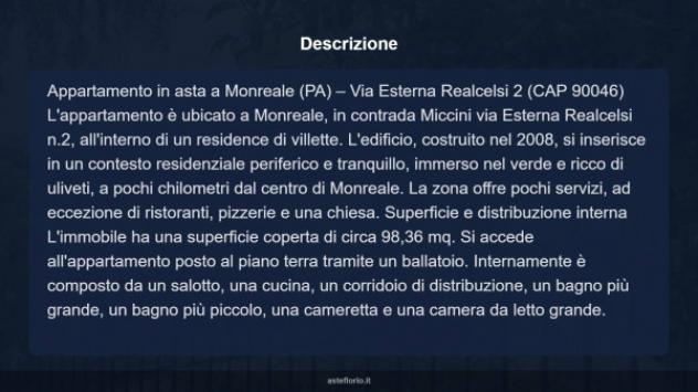 Immobile in asta di 82 m² in vendita a Monreale - Foto 9
