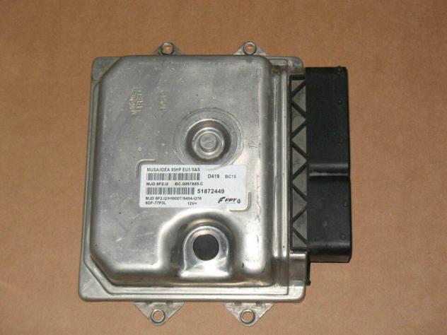 51872449 ECU LANCIA IDEA MUSA 95HP 51872449 HW00T MJD8F2.I2 MJD 8F2.I2