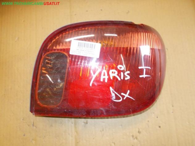 FANALE POST.D. TOYOTA YARIS (XP10) 3 porte / 5 porte Parti elettriche Fanaleria Fanali Fanale post. sx. TOYOTA - YARIS - 01-03-2003 - 01-12-2005