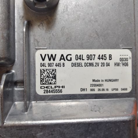 Ecu VW GOLF 7 VII GT ST DIESEL DCM6.2V AG 04L907445 28471862 Ecu seat leon vw go - Foto 6