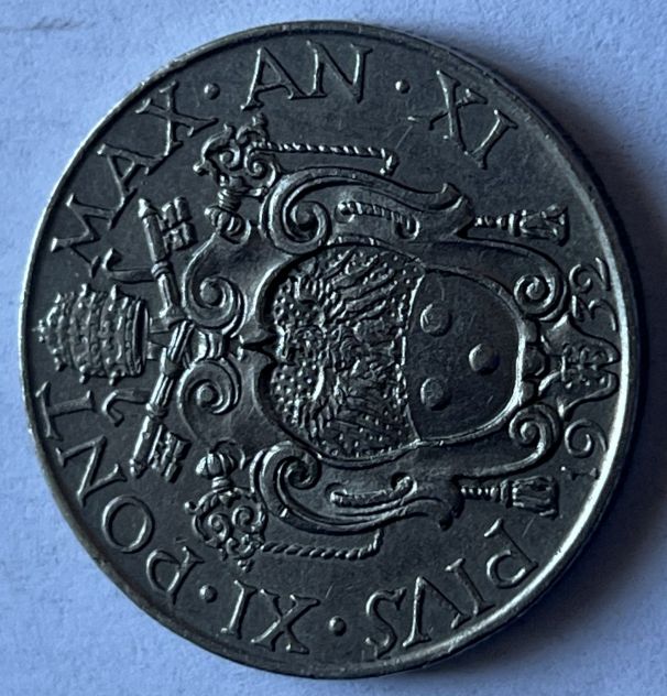 1932 – 1  lira Vaticano Pio XI Vergine Maria - Foto 3