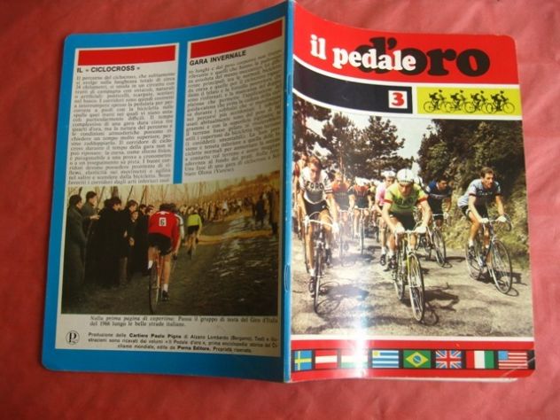 4 quaderni completi e non usati- Serie"IL PEDALE D'ORO" - Anni '70 - Foto 4
