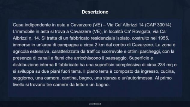 Immobile in asta di 234 m² con più di 5 locali e box auto in vendita a Cavarzere - Foto 6