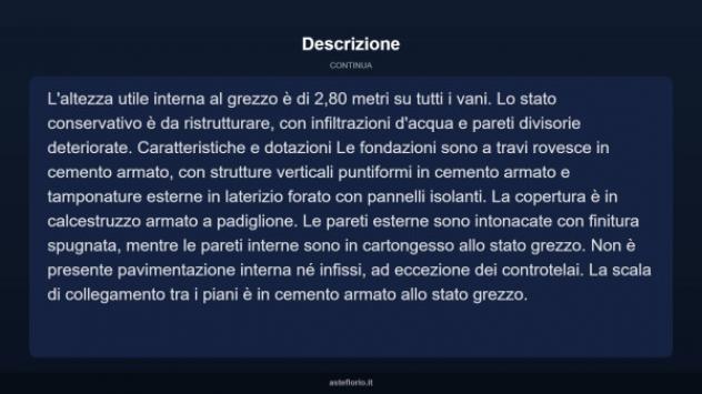 Immobile in asta di 334 m², box auto in vendita a Gioia dei Marsi - Foto 17