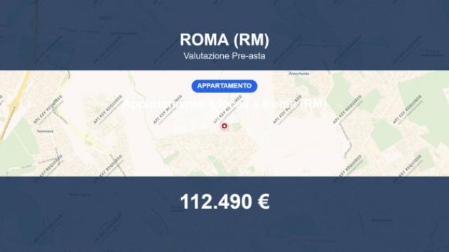 Immobile in asta di 106 m², box auto in vendita a Roma