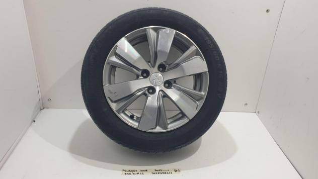 CERCHIO IN LEGA PEUGEOT 2008 1° Serie 9678398177 (13)