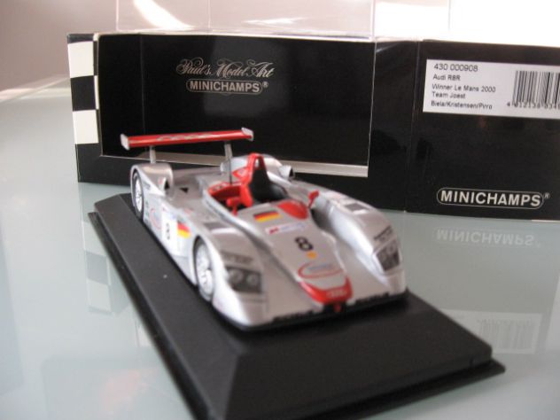 AUDI R8S 24H. LE MANS ANNO 2000 NUOVO!!!! MINICHAMPS - Foto 8