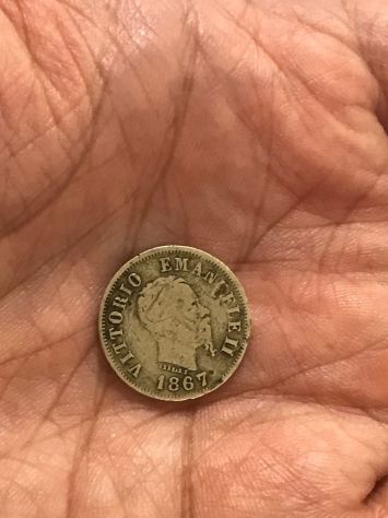 50 centesimi del 1867 - Foto 3