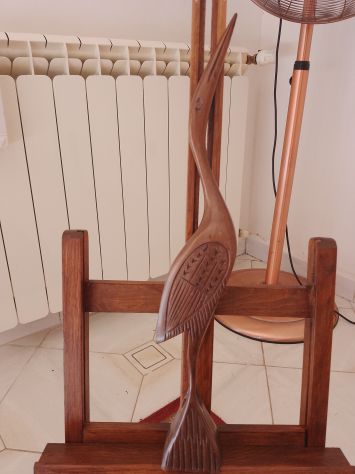 Scultura Artigianale Legno Made Italy