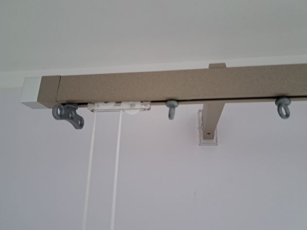 Bastone Tenda Metallo Tiraggio Laccio o Bastone Noce o Ciliegio - Foto 3