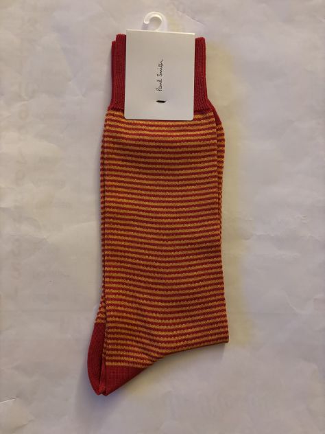 CALZE NUOVE CON CARTELLINO FIRMATE ORIGINALI”PAUL SMITH”MADE IN ITALY DA UOMO - Foto 5
