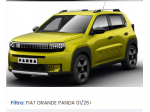 MUSATA COMPLETA FIAT PANDA 2025 MUSO FRONTALE