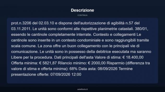 Immobile in asta di 56 m² in vendita a Crispiano - Foto 6