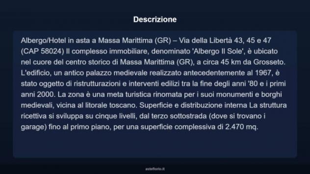 Immobile in asta di 2470 m² in vendita a Massa Marittima - Foto 10