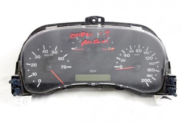 46762986 QUADRO STRUMENTI CONTACHILOMETRI FIAT DOBLO 1.9 D 5P 5M 74KW (2001) RICAMBIO USATO