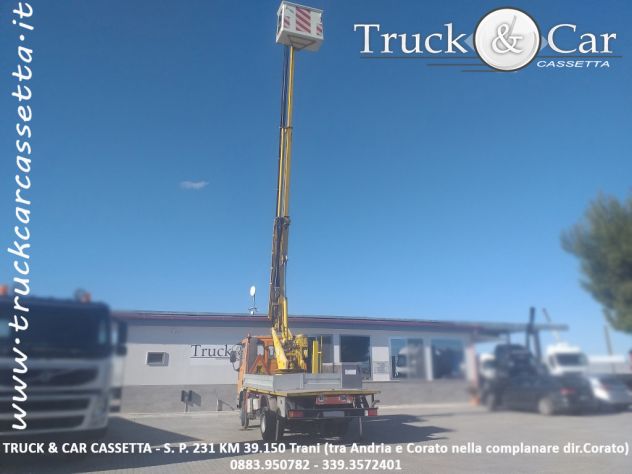 RIF.804 IVECO EUROCARGO 80 E 18 – 1997 – PIATTAFORMA AEREA CON CESTELLO – EURO 2 - Foto 8