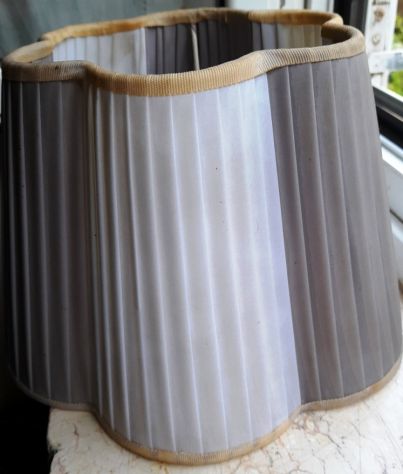 paralume plissettato 25x18 bicolor E27