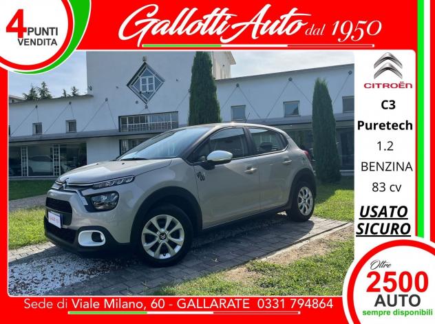Citroën C3 1.2 PureTech 83CV