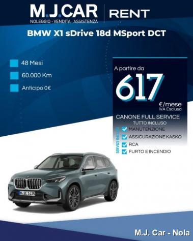 BMW X1 sDrive 18d Msport rif. 23776376