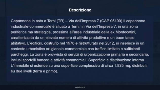 Immobile in asta di 1835 m² in vendita a Terni - Foto 10