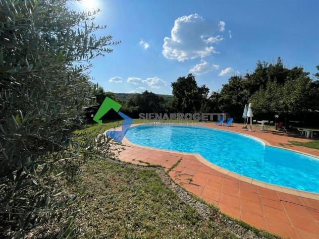 SOVICILLE – CHARME TOSCANO, PISCINA PRIVATA E PARCO ESCLUSIVO NEL VERDE - Foto 11