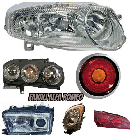 FANALE PER ALFA 159 MITO GIULIETTA 147 156 ALOGENO BIXENON FENDINEBBIA