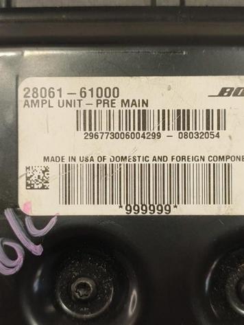 AMPLIFICATORE ANTENNA RENAULT Koleos 1° Serie 28061-61000 M9R832 (08) - Foto 3
