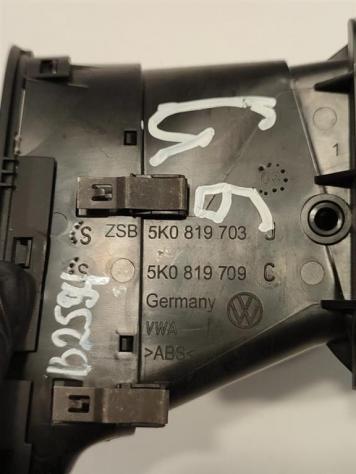 BOCCHETTA ARIA CRUSCOTTO SX VOLKSWAGEN Golf 6 Berlina 5K0819703J 5K0819709C (0812) - Foto 3