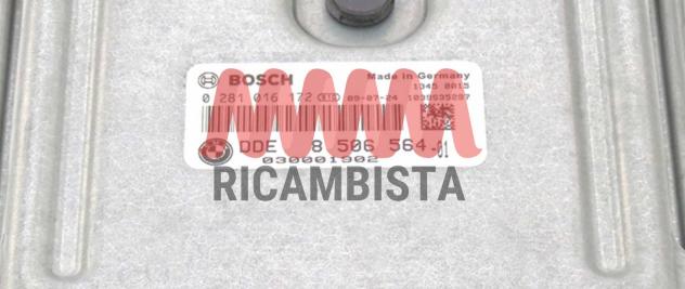 0281016172 BMW F01 3.5 centralina motore Bosch - Foto 2