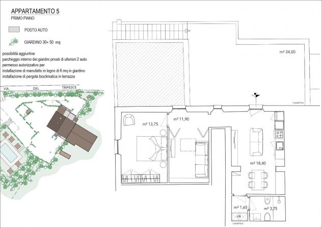Appartamento in vendita a San Pietro In Palazzi - Cecina 50 mq Rif: 1413879 - Foto 10