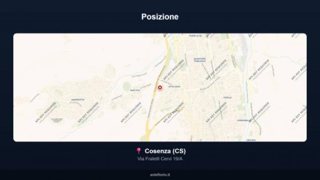 Immobile in asta di 121 m² con più di 5 locali in vendita a Cosenza - Foto 16
