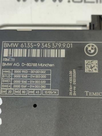 CENTRALINA LUCI BMW X3 2° Serie 9345379 N47D20C (10) - Foto 2