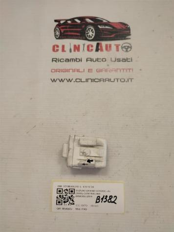 CENTRALINA IMMOBILIZER SUZUKI Grand Vitara JB 37190-64J10 F9Q diesel 1870 (06) - Foto 4