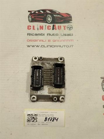 CENTRALINA MOTORE FIAT Punto Berlina 3P 2° Serie 0261206980 00468019640 188A5000 benzina 1242 (9903)