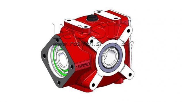 -RIDUTTORE - MOLTIPLICATORE RT50 PER MOTORE IDRAULICO - Foto 4