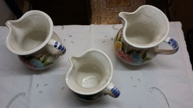 3 Brocche da vino abbinate - ceramiche Vintage - Foto 3