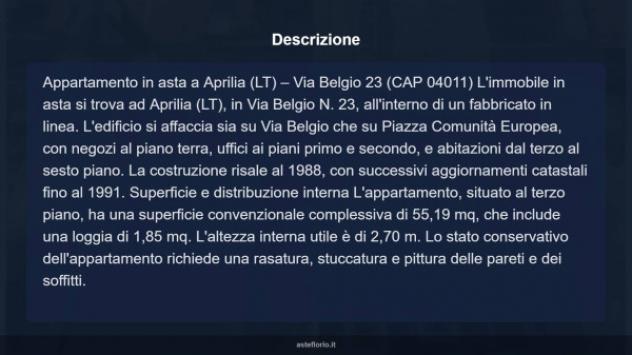 Immobile in asta di 55 m² in vendita a Aprilia - Foto 17